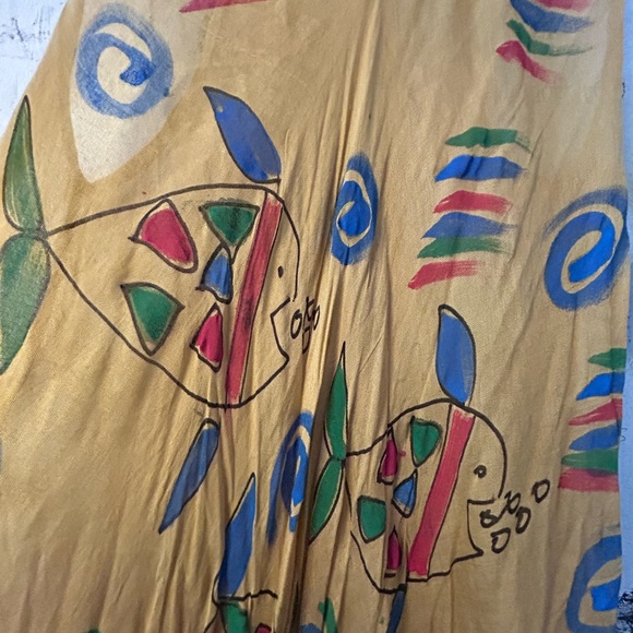 Colorful Abstract Patterned Dress - Picture 3 of 5